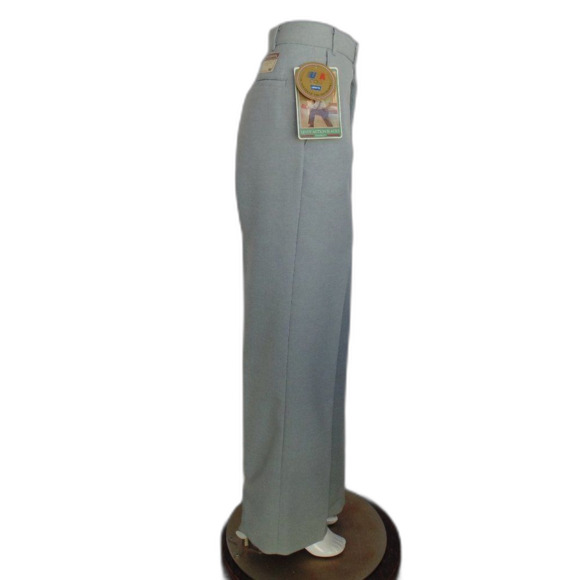 new LEVI'S Action Slacks, 38x34, Light Gray, 1984 Vintage, Sta-prest Clasp waist - Picture 8 of 15